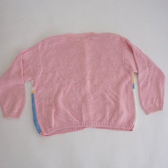 Vintage Alexandra Bartlett Easter Sweater Bunny Carrot Chick Cottagecore 3X - Picture 11 of 11